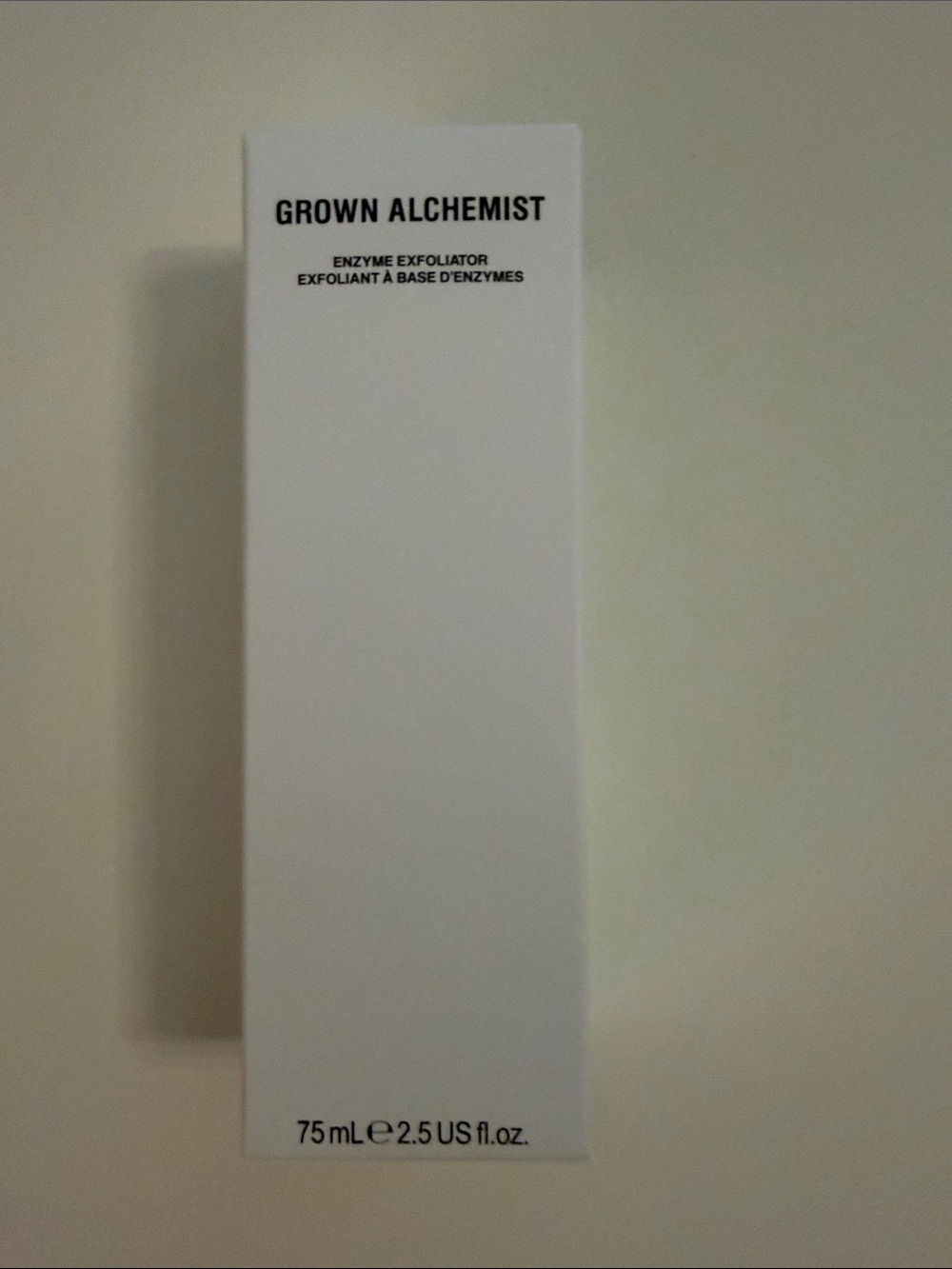 Grown Alchemist White & Black Men’s Enzyme Exfoliator
